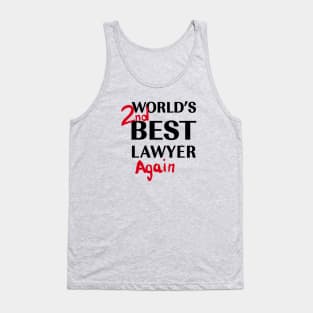 BCS - World's 2ND Best Lawyer AGAIN Tank Top